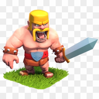 Clash Of Clans Barbarian Photos - Elite Barb Clash Royale, HD Png Download