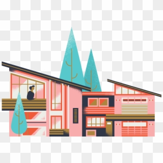 01 Airbnb - Airbnb Illustration, HD Png Download