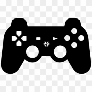 Joystick Playstation Ps3 Video Game - Playstation Controller Silhouette, HD Png Download