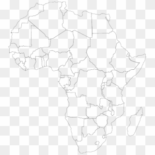 Map Of Africa, HD Png Download