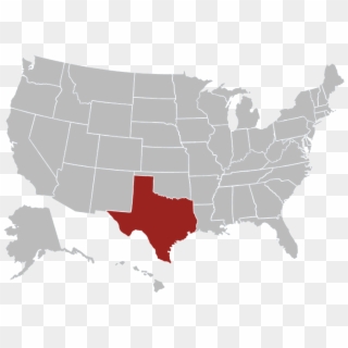 Texas Map Image - John F. Kennedy Library, HD Png Download