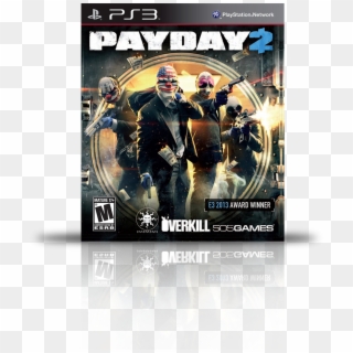 Payday 2 Is An Action Packed, Four Player Co Op Shooter - Payday 2 Ps3, HD Png Download