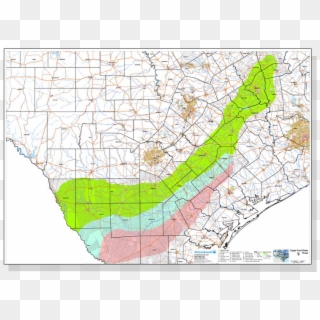 Eagle Ford Shale Executive Trend Map - Eagle Ford Shale Map, HD Png Download