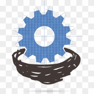 Entrepreneur Blueprint - Wheels And Gears Clipart, HD Png Download