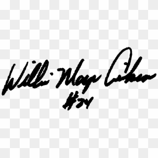 Willie Mays Aikens - Calligraphy, HD Png Download