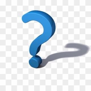 Any Queries Png - 3d Question Mark Png, Transparent Png