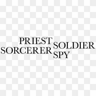 Priest Soldier Sorcerer Spy Logo - Stby, HD Png Download
