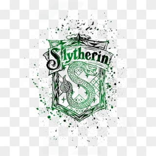 Bleed Area May Not Be Visible - Slytherin Harry Potter Art, HD Png Download