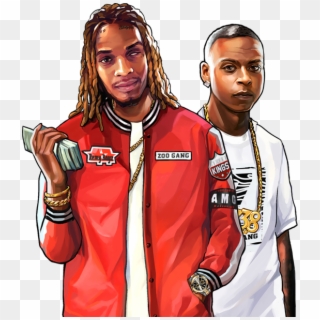 Fetty Wap And Monty - Crew, HD Png Download