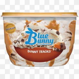 Bunny Tracks® - Blue Bunny Bunny Tracks, HD Png Download