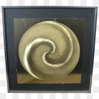 Vintage Geometric Swirl Gold Foil Wall Art - Picture Frame, HD Png Download