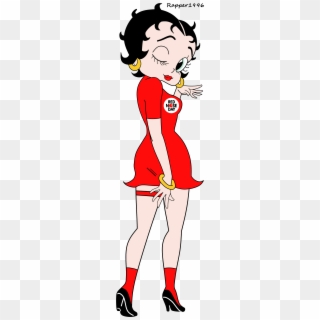 Betty Boop Anime Comic Relief Render By Rapper1996 - Betty Boop Hermosa, HD Png Download