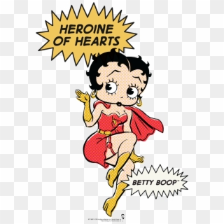 Betty Boop Heroine Of Hearts - Old Betty Boop Comic, HD Png Download