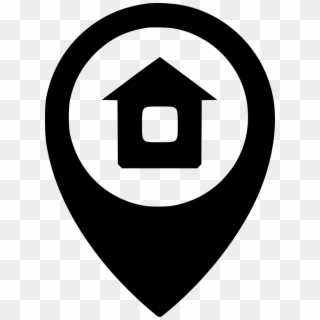 Png File Svg - Home Pin Icon Svg, Transparent Png