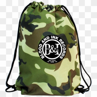 Simply Camo Drawstring Tote Bags - Shoulder Bag, HD Png Download