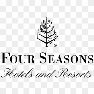 Four Seasons Hotels And Resorts Logo Black And White - Illustration, HD Png Download