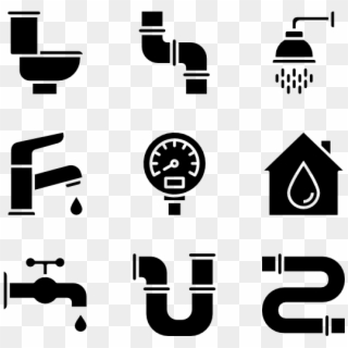 Plumber Tools - Plumbing Icon Pack, HD Png Download