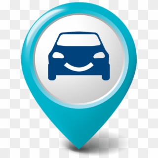 Faq Centre Court Netball Map Pin Icon Transparent Picture - Gps Car Finder, HD Png Download