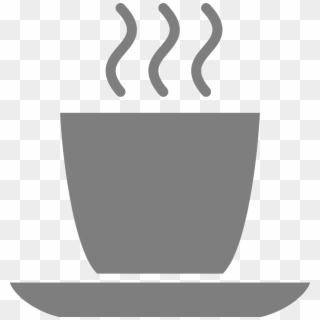 Coffee, Mug Tea Coffee Hot Beverage Gray Mug Mug M - Gray Coffee Cup Clip Art, HD Png Download