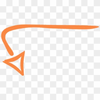 » Orange-arrow - Orange Arrow Png, Transparent Png