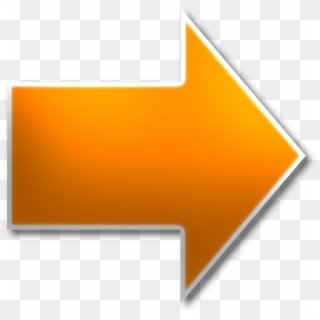 Arrow Right Orange Pictures, HD Png Download