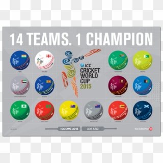 Product Listing For Icc Cricket World Cup - World Cup Cricket Stamps, HD Png Download
