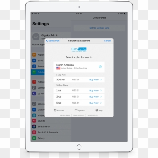 How It Works - Apple Sim Ipad, HD Png Download
