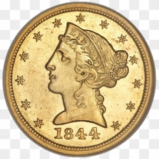 2 9 10a 13 - 1845 Coin, HD Png Download