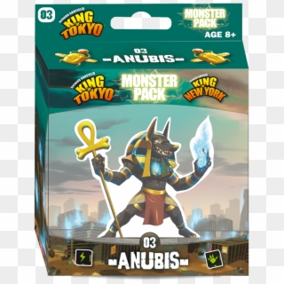Monster Pack - Anubis - King Of Tokyo New York Anubis, HD Png Download
