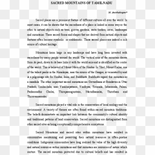 Doc - Text Page - Holy Land - The Necropolis, HD Png Download