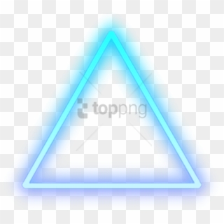 Free Png Neon For Picsart Png Image With Transparent - Triangle Neon Light Png, Png Download