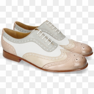 Oxford Shoes Sally 97 Salerno Pale Rose Nude Perfo - Sneakers, HD Png Download