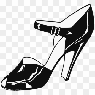 Collection Of Ladies - Ladies Shoe Clipart, HD Png Download
