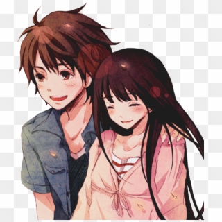 Anime Love Couple Png Free Download, Transparent Png