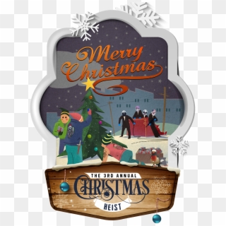 Christmas Heist - Cartoon, HD Png Download