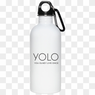 Stainless Steel Water Bottle The Olney Place - White Stainless Steel Water Bottle, HD Png Download