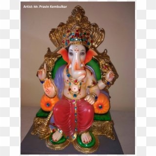 Ganesh - Jai Malhar Ganpati In Titwala, HD Png Download