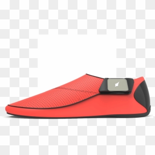 Lechal Alfa Casual Microfiber Shoes, Red - Sapato Para Cegos, HD Png Download