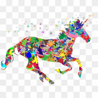 How To Vertically Integrate Yourself - Modern Art Unicorn, HD Png Download