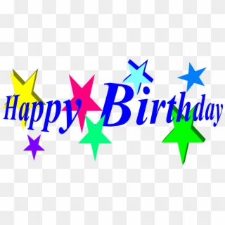 Happy Birthday Clipart Boy - Word Art Happy Birthday, HD Png Download