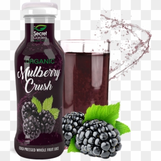 Secret Gardens' Organic Mulberry Crush Is 100% Pure - Grape Juice, HD Png Download