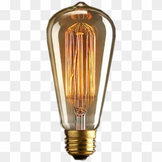Old Fashioned Light Bulb, HD Png Download