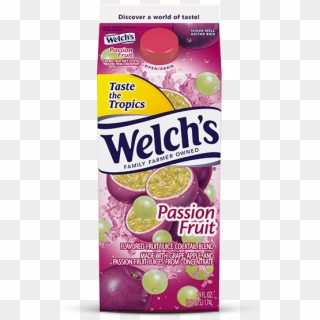 Passion Fruit Refrigerated Juice Cocktail - Welch's Passion Fruit Juice, HD Png Download