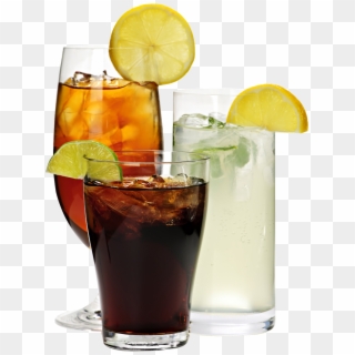 Soft Drinks, Cold Drinks, Coca Cola Png, Soda Png, - Soft Drinks In Glass, Transparent Png