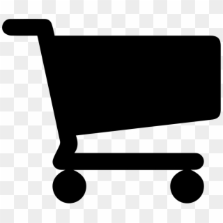 Png File - Black Shopping Cart Icon, Transparent Png
