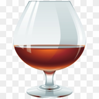 Glass With Brandy Png Clipart - Brandy Clipart, Transparent Png