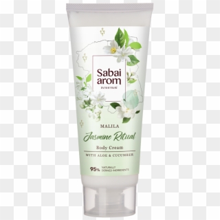 Jasmine Ritualbody Cream Natural Skincare Sabai Arom - Cosmetics, HD Png Download