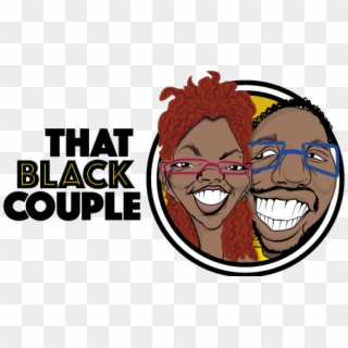 'that Black Couple' Podcast Delivers Thoughtful Social - Cartoon, HD Png Download