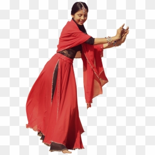 Freestyle Dance Indian Girl Women India Jugaadrender - Indian People Dancing Png, Transparent Png