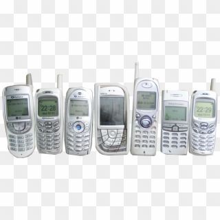 Several Mobile Phones - Second Generation Of Mobile Phones, HD Png Download